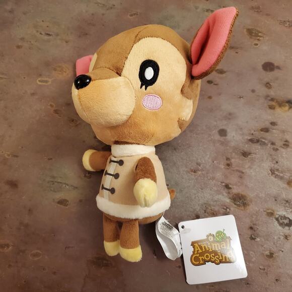 Plush - Fauna 7-inch (NEW) - Animal Crossing - Nintendo - Picture 5 of 9